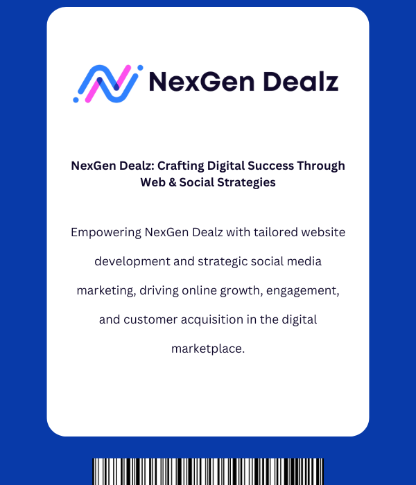 Nexgen Dealz by e Business Helper